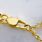 Fathers Day Gift From Daughter - Cuban Chain/Necklace - Lips of a Child - Wood Look
