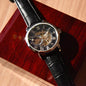 Father's Day Gift From Daughter-Men's Openwork Watch-You Mean the World to Me-Love