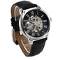 Father's Day Gift From Partner-Men's Openwork Watch-You Mean the World to Me-Love