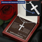 Fathers Day Gift From Daughter - Dark Wood Look- Personalized Engraving