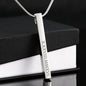 Mother's Day Gift for Mom-You Gave Me Life VIII- Roman Numeral Stick Necklace