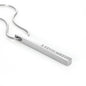 Mother's Day Gift for Mom-You Gave Me Life VII- Roman Numeral Stick Necklace