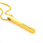 Mother's Day Gift-You Gave Me Life -BlueStars2- Roman Numeral Stick Necklace