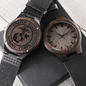 Engraved Wooden Watch - US Marines Man's Watch