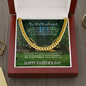Father's Day Gift from Wife - Cuban Necklace-Forest