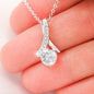 Mother's Day Gift-Lips of a Child-Cross-Alluring Beauty Necklace