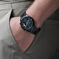 SeaBees Black Chronograph Watch